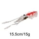 thumbnail image 3 of Ygjytge Cebo Pulpo Flotante Artificial 15 5 Cm 15 G para Pesca en Salada (rojo Rosa), 3 of 8
