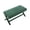 Green + Plywood + Modern, variant on Mid-Century Modern Velvet Bench, Upholstered Ottoman Stool with Stylish X-Crossed Legs, Piped Comfort Cushion, Solid Wood Frame, Beige Accent Bench for Living Room Bedroom