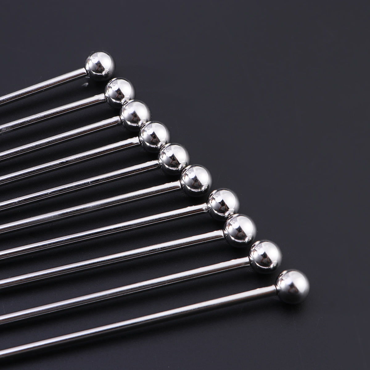 19cm Creative Stainless Steel Mixing Cocktail Coffee Stirrers for