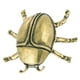 thumbnail image 3 of GOOHOCHY Pequeño latón escarabajo ornamento de latón adorno escarabajo en forma de escritorio decoración de escritorio, 3 of 8