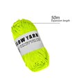 thumbnail image 2 of 2 rollos de hilo que brilla en la oscuridad para crochet, 50 m por rollo, hilo luminoso que brilla en la oscuridad para tejer para principiantes, suministros para fiestas, hilo exfoliante, 2 of 5