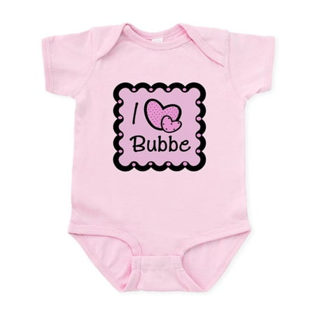 

CafePress - I Love Bubbe Infant Bodysuit - Baby Light Bodysuit Size Newborn - 24 Months