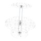 thumbnail image 4 of Soporte de cono de helado Clear 24 agujeros de doble capa Dia 3 cm Rolli Roll Roll Suportador de cono para aniversarios, 4 of 9
