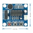 thumbnail image 2 of ISD1820 Voice Recording Playback Module DC 3-5V Recording Module + Loudspeaker, 2 of 6