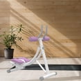 thumbnail image 1 of Entrenador de ABS plegable Uso en el hogar Equipo de ejercicios Pantalla LED Culturismo Músculo Blanco shamjiam Triturador de abdominales, 1 of 8