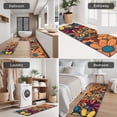 thumbnail image 5 of Pioneer Flower Floral Print Pattern Kitchen Rugs Sets Of 3,Kitchen Runner Rugs Non Skid Washable,Decorative Kitchen Floor Mats for Kitchen,Sink,Laundry,17"x30"+ 17"x47" + 17"x59", 5 of 6