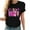 QR1_Black, variant on Breast Cancer Awareness Shirt for Women Inspirational Short Sleeve Tops Pink Ribbon Graphic T Shirts Fight Cancer Shirts Casual Crew Neck Cancer Breast Cancer Tshirts