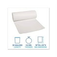 thumbnail image 3 of (2 pack) Low-Density Waste Can Liners 30 gal, 0.6 mil, 30" x 36", White, 200/Carton, 3 of 5