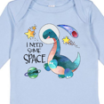 thumbnail image 4 of Inktastic I Need Some Space Dinosaur Astronaut with Stars and Planet Boys or Girls Long Sleeve Baby Bodysuit, 4 of 5