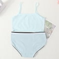 thumbnail image 5 of Bovxnpu Summer Girls Underwear, Girls Cotton Training Bras with Briefs Set, Girls Primary And Secondary School Solid Color Comfortable Camisole Underwear Set 13 Years, 5 of 5