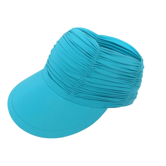 WMNTST Womens Sun Hats Outdoor Sun Visor With Wide Brim Solid Color Beach Breathable Sports Everyday Hat