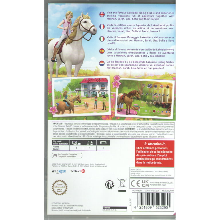 Horse Club Adventures for Nintendo Switch