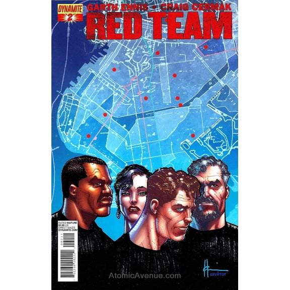 Red Team #2 VF ; Dynamite Comic Book
