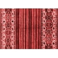 thumbnail image 1 of Ahgly Company Indoor Rectangle Abstract Red Modern Area Rugs, 2' x 5', 1 of 4