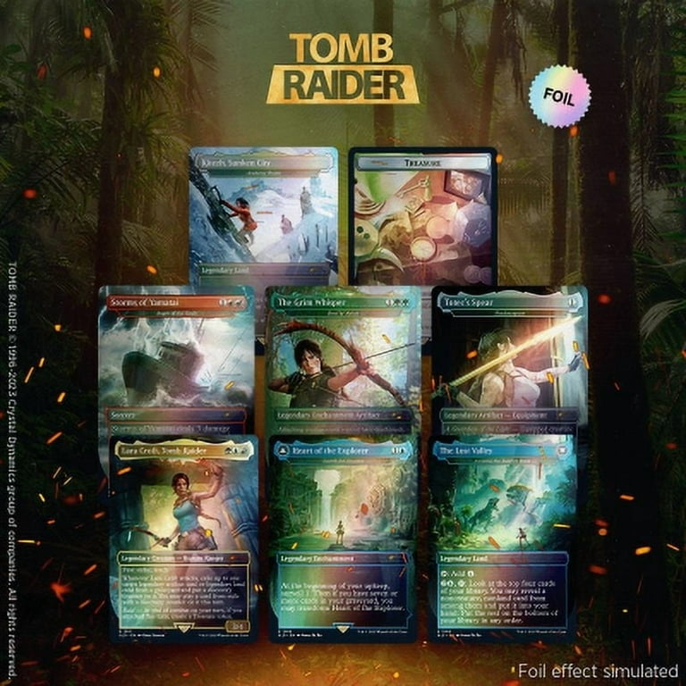Magic the Gathering Secret Lair x Tomb Raider Foil Edition (8