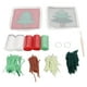 thumbnail image 2 of Latch Hook Rug, Christmas Tree Pattern Latch Hook Kit Simple To Use Enough Quantity  For DIY, 2 of 8