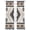 brown, variant on Blue Beige Boho Sheer Curtains 72 Inch Length 2 Panels Set, Vintage Ethnic Tribal Southwestern Voile Window Treatment Rod Pocket Curtains Sheers Drapes for Bedroom/Living Room/Kitchen 52"x72"x2