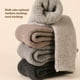 thumbnail image 2 of Jumpingount 1 par de calcetines de mujer de tubo medio Otoño Invierno cálido transpirable suave trabajo de oficina Casual nieve térmica Medias Gris oscuro, 2 of 6