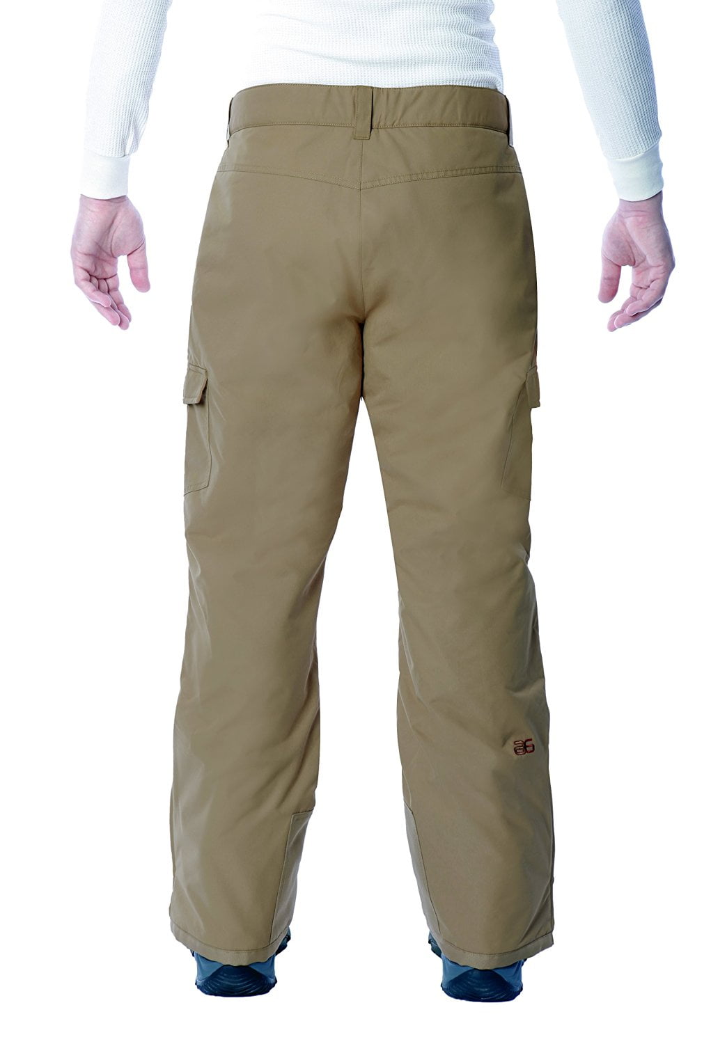 ストレッチドビー Arctix Men's Mountain Premium Snowboard Cargo Pants, Khaki, X-Large/28