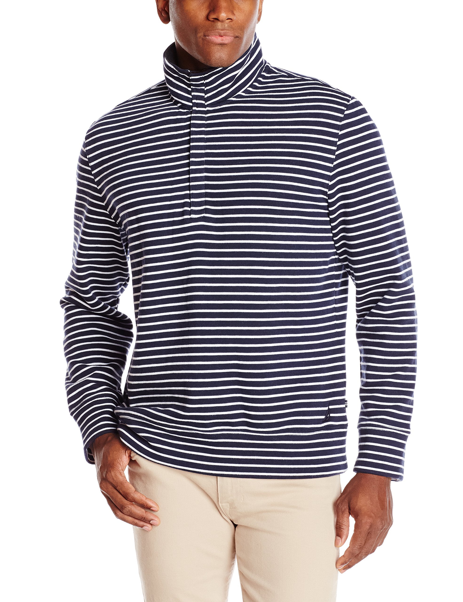 white nautica sweater