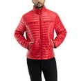 thumbnail image 6 of X RAY Jeans PU Quilted Jacket with Faux Shearling Lining, Red, L, 6 of 10