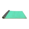 thumbnail image 2 of Ahgly Company Indoor Rectangle Abstract Turquoise Blue Modern Area Rugs, 8' x 12', 2 of 4
