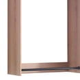 thumbnail image 4 of Benjara Vedz Walk in Closet w 2 Drawers- 4 Shelves n Hanging Rods- Brown Wood, 4 of 6