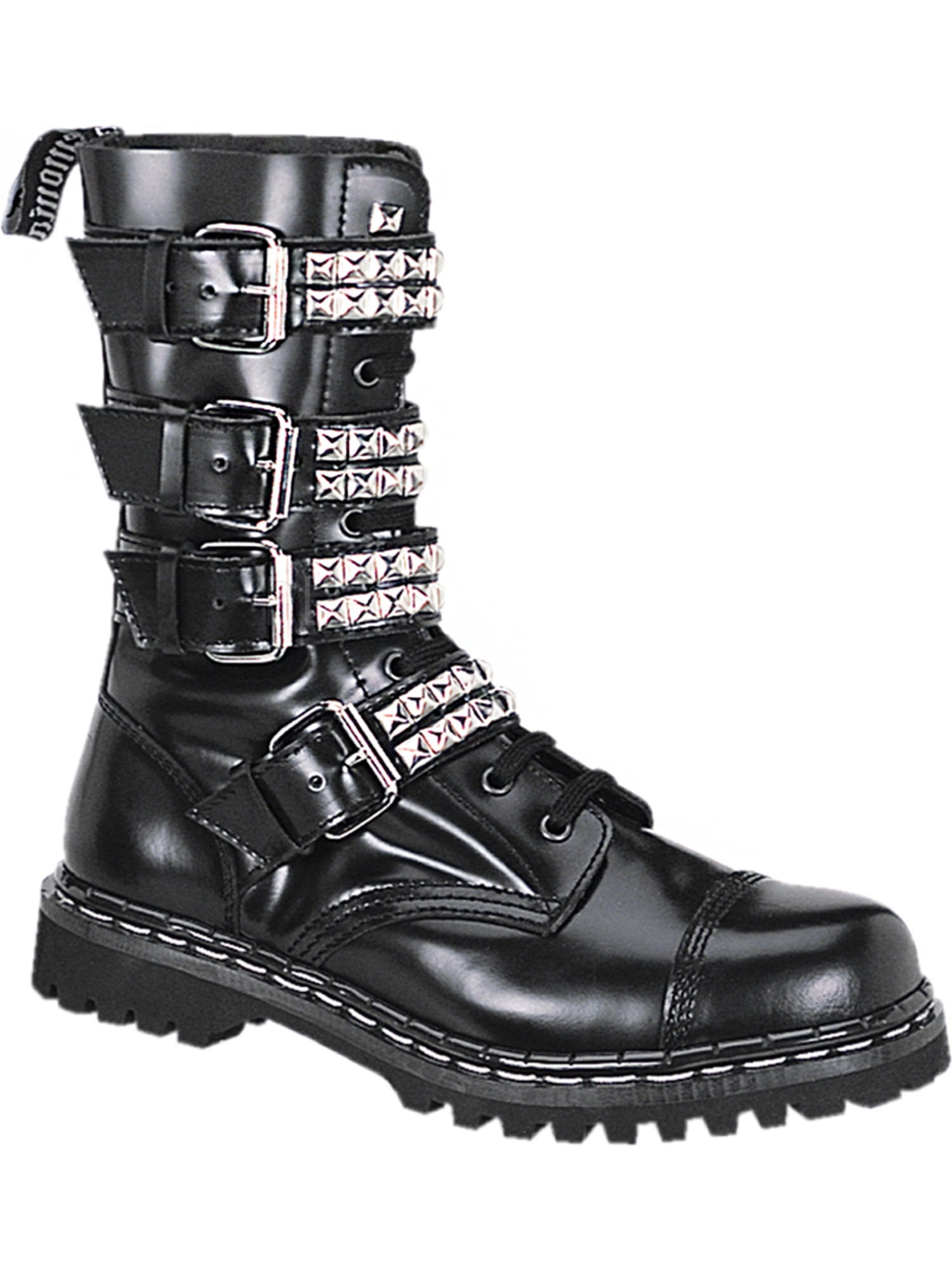 steel toe punk boots