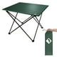 thumbnail image 1 of VILLEY Mesa Auxiliar Portátil para Acampar, Mesa de Playa Plegable de Aluminio Ultraligera con Bolsa de Transporte para Cocinar al Aire Libre, Picnic, Campamento, Barco, Viajes - Verde, 1 of 5
