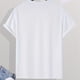thumbnail image 2 of Men's Casual Cotton T-Shirt with Stylish J-Letter Print - Breathable, Comfort Fit for Spring & Summer Tee For Adult, Men, Women, Teen, Teenager, Adolescent, Youth, 2 of 7