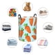 thumbnail image 4 of Balery Cartoon Carrot Cesta de ropa redonda con asas, impermeable, independiente, para ropa, juguetes, dormitorio y familia-Medium, 4 of 6