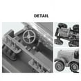 thumbnail image 3 of 1/72 Scale WWII Sd.Kfz.7 Half-track 4D Vehicle Model Plastic Fighter Military Model Plastic for Collection Toys (Unassembled Kit), 3 of 9