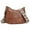 Brown, variant on APHISON Trendy Women's Crossbody Bag, Vegan Leather Purse with Adjustable Strap and Shoulder Handbag - Brown