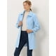 thumbnail image 2 of INSPIRE CHIC Chaqueta de invierno con cuello Peter Pan para mujer Azul XL, 2 of 6