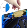 thumbnail image 3 of FMSHPON Basketball Blue Clipboard Hardboard Wood Nursing Clip Board and Pull for Standard A4 Letter 13x9 inches, 3 of 7