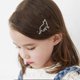 thumbnail image 2 of 4pcs Cat Shaped Hair Clips Metal Hair Barrettes Hair for Women and Girls (Golden + Silver + Golden Pearl + Silver Pearl), 2 of 3