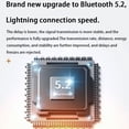 thumbnail image 6 of Bluetooth 5.2 In Ear Wireless Earbuds, Intelligent Digital Display Long Battery Life Headphones, IPX4 Waterproof Comfortable Wear for Sports Fitness Daily Use, 6 of 9