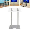 thumbnail image 6 of Acrylic Podium Lecterns Clear Podium Stand Floor Standing Podium Desk 30-90°, 6 of 16