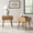 Seadrift, variant on 23" Wooden End Table with Charging Station and Tray Modern End Table for Living Room Black