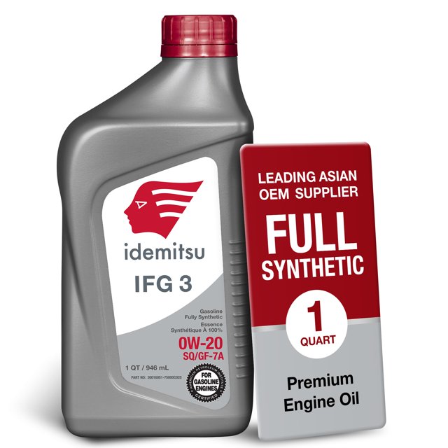 Aceite de motor Idemitsu IFG3 0W-20 sintético completo 946 ml