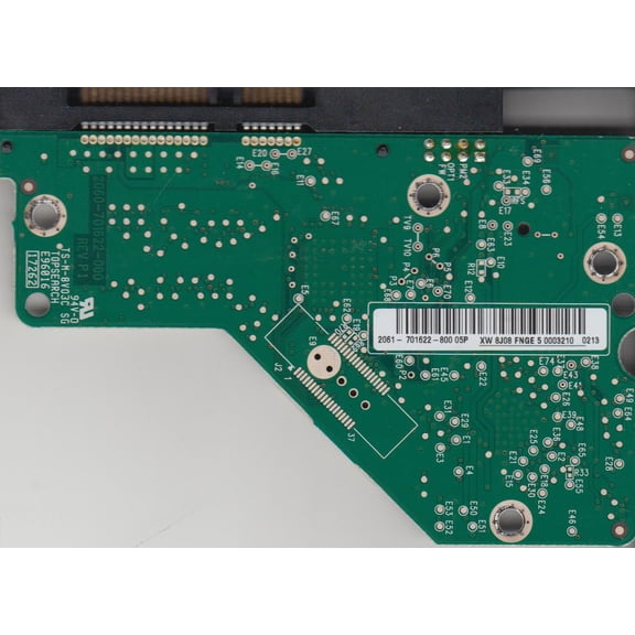 WD1001FALS-00J7B1, 2061-701622-800 05P, WD SATA 3.5 PCB