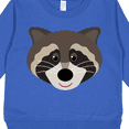 thumbnail image 3 of Inktastic Raccoon Animal Face Toddler Sweatshirt, 3 of 4