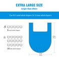 thumbnail image 3 of Dergik Large Adult Diaper Disposal Bags (18’’x23’’), 288 Pcs Value Pack, Scented, Elderly Waste Disposable Bags, Baby Dirty Poop Trash, Sanitary Product Disposal, Colorful, 3 of 6