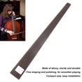 thumbnail image 4 of Ebony Cello Fretboard, 4/4 Cello Fingerboard Glossy Finish  for String Instrument LN183, 4 of 7