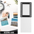 thumbnail image 3 of MERRYHAPY 5Ud Marcos Plegables Para Fotos 6 Pulgadas De Carrete De Cine Negro, 3 of 8