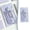 B, variant on Stationery Set - 7 Piece Writing Kit with Gel Pens and Correction Tape and Eraser - Colorful Stationery Combination Box