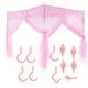 thumbnail image 2 of Toldo para cama, princesa de lujo, 3 aberturas laterales, mosquitera, mosquitera, elegante y moderna Jadeshay A, 2 of 8