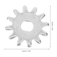 thumbnail image 2 of Homoyoyo 2Pcs Hydraulic Jack Handle Replacement Iron Silver Parts for Car Jacks, 2 of 7