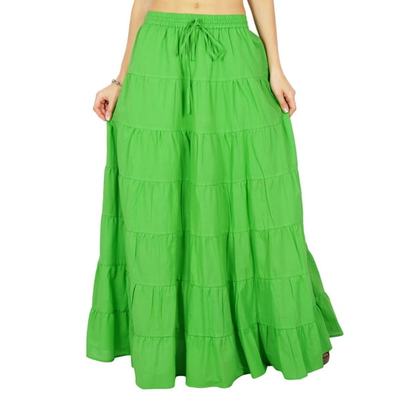 Phagun Resort Wear Skirt Long Maxi Skirt Beach Wear Cotton Summer Wear