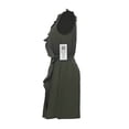 thumbnail image 3 of Ropa Playa Ocean Pacific para Mujer Vestido Olanes Cruzados Sin Manga Smock Cintura Verde Talla G, 3 of 4